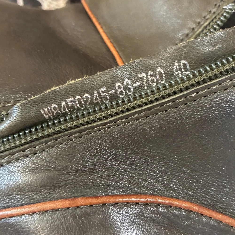 Regarde Le Ciel Stefany Olive Leather Ankle Boots with Contrast Trim - Picture 9 of 9